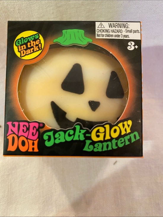 Needoh Other - 🎃✨ RARE NeeDoh Jack-Glow Lantern ✨🎃